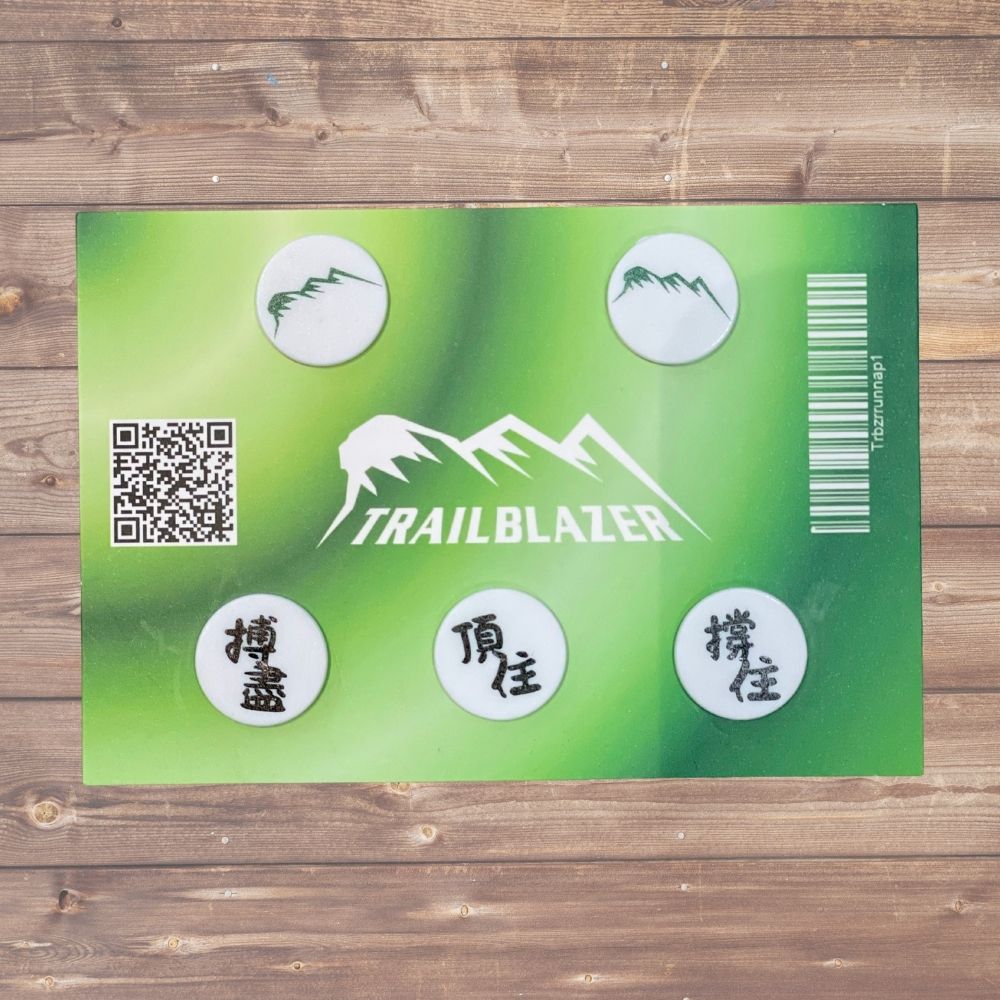 Trbzr Runner's Number Bib Clips