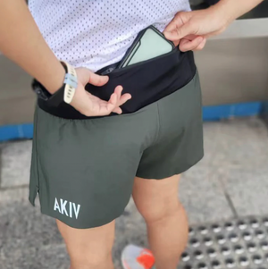Akiv Women's Multi Pocket Running Shorts  - Inner Running Style