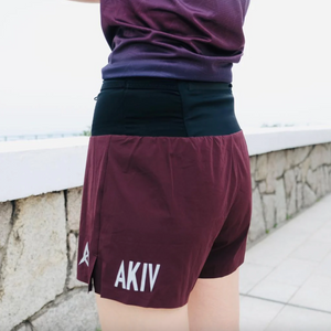 Akiv Women's Multi Pocket Running Shorts  - Inner Running Style