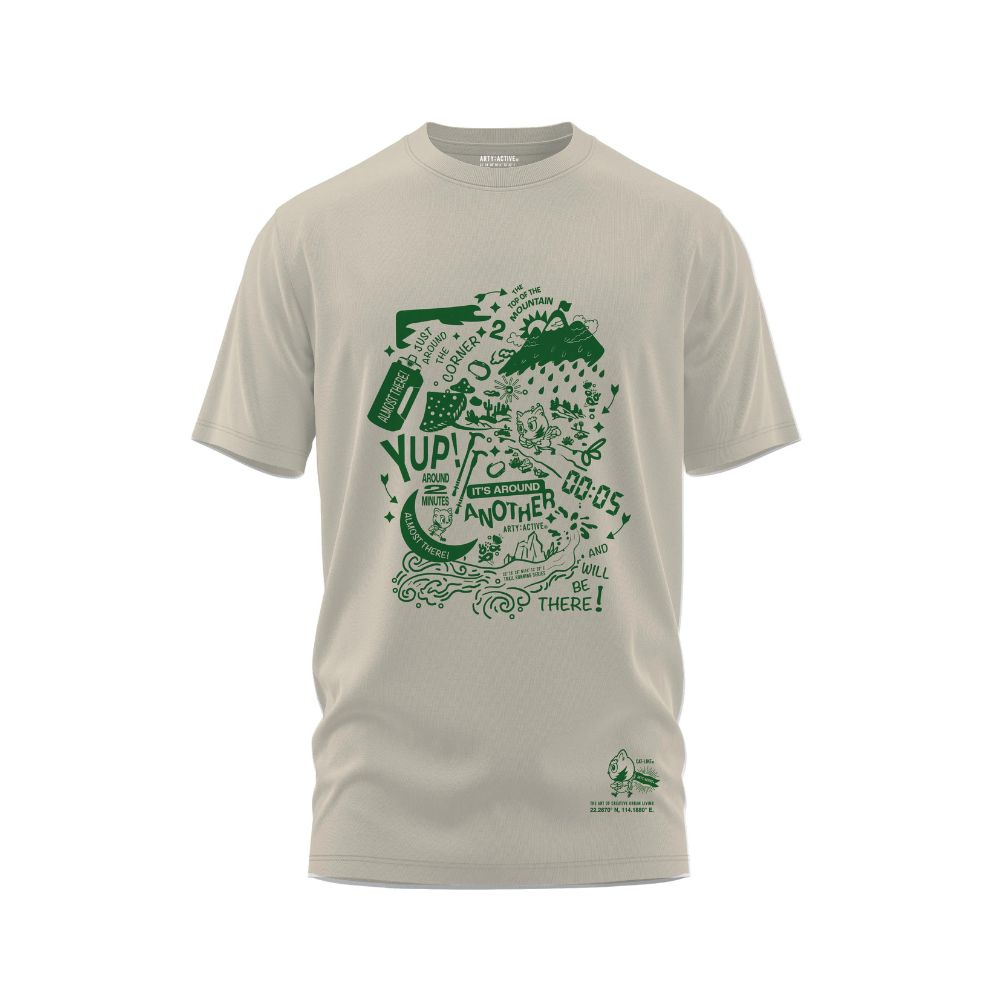 ARTY:ACTIVE Unisex's T-shirt Almost There!