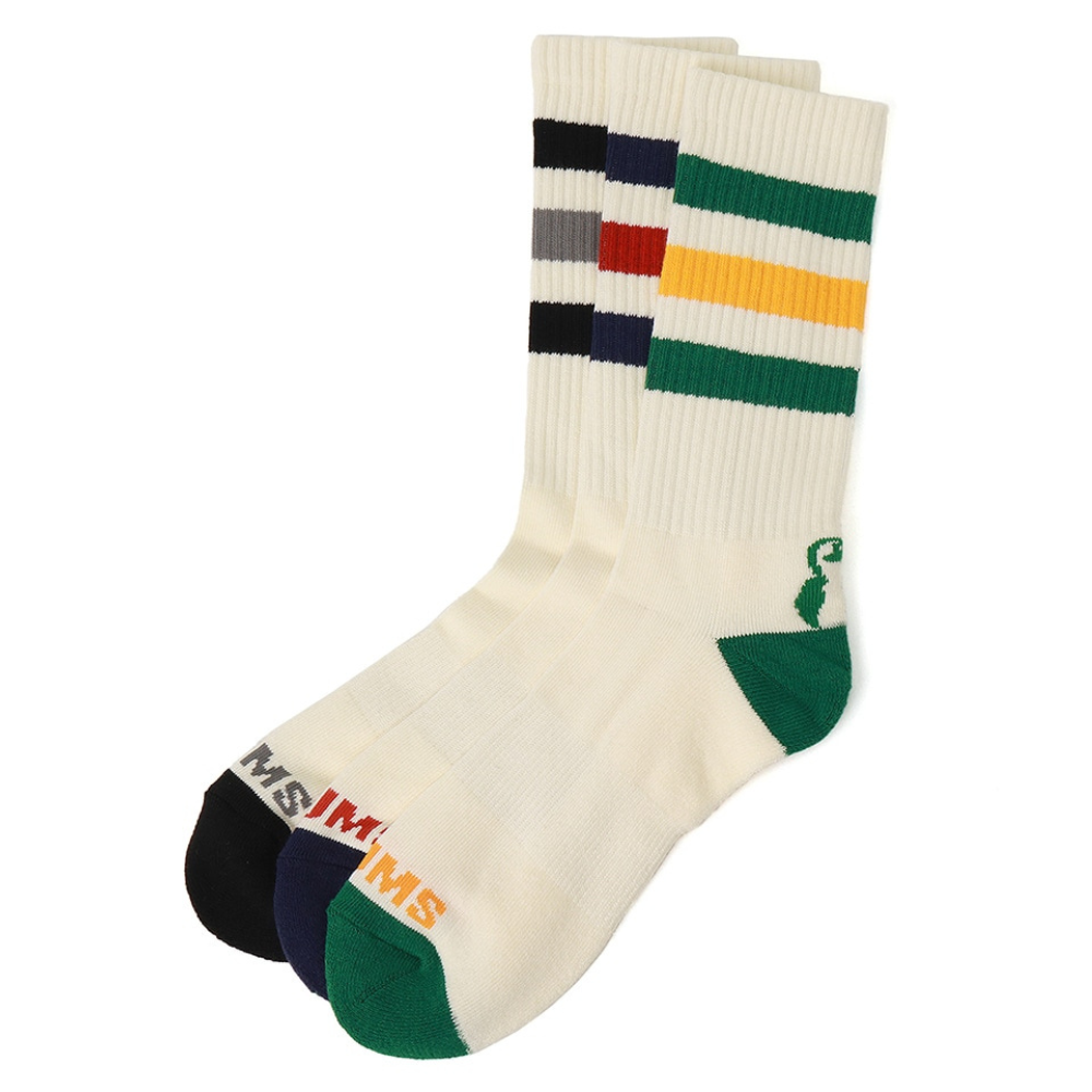 CHUMS 3P Booby Medium Socks