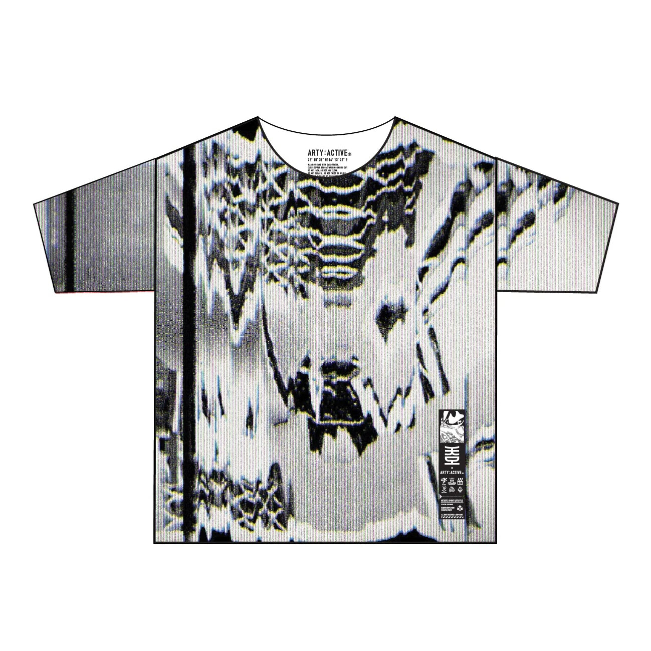 ARTY:ACTIVE Unisex's Race Cut Tee