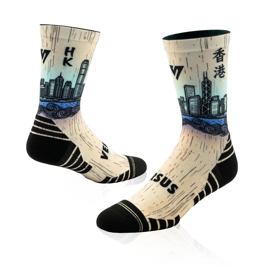 Versus Active Crew Socks - Hong Kong Edition
