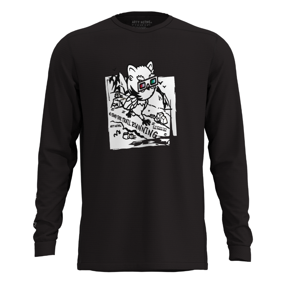 ARTY:ACTIVE Unisex's Long Sleeve Cyber Pixel