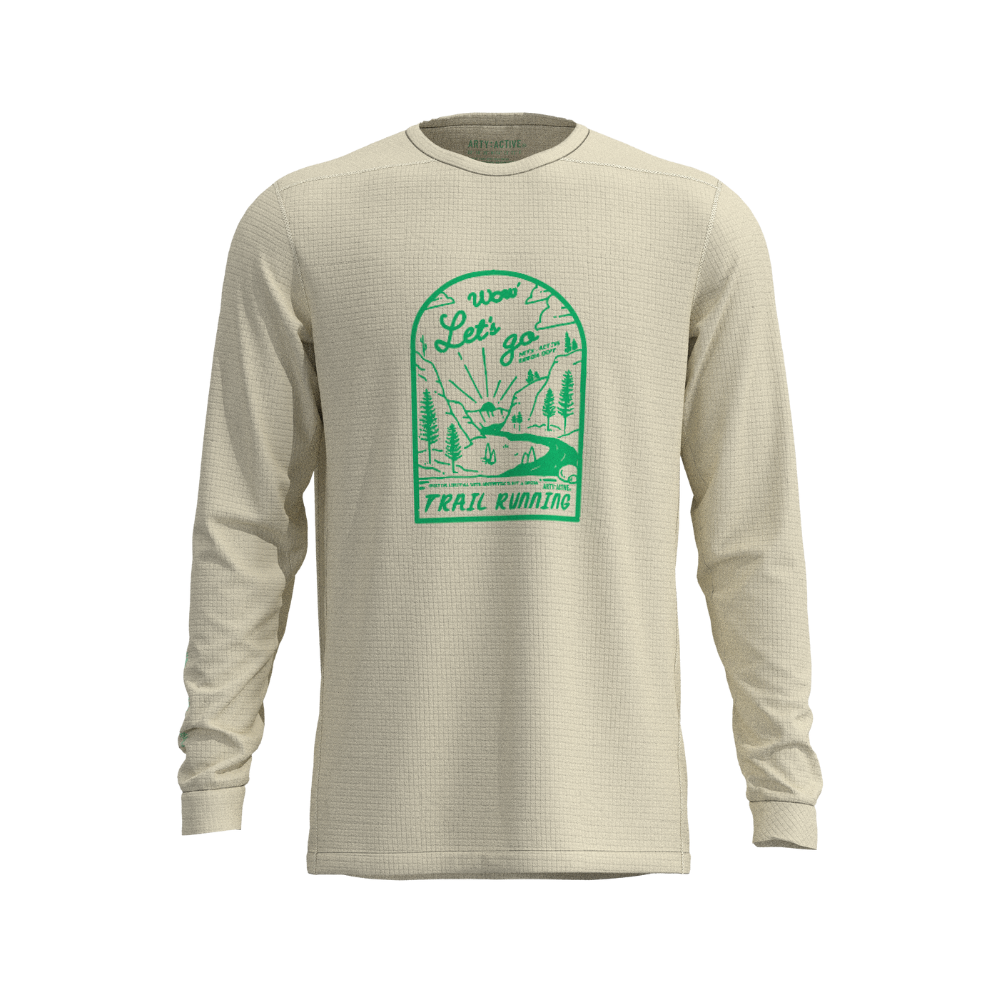 ARTY:ACTIVE Unisex's Long Sleeve Digital Mountain