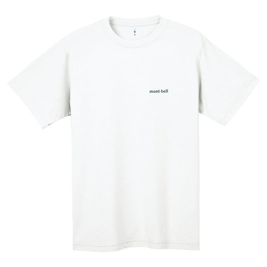 MONTBELL MEN's WICKRON TEE OP LOGO