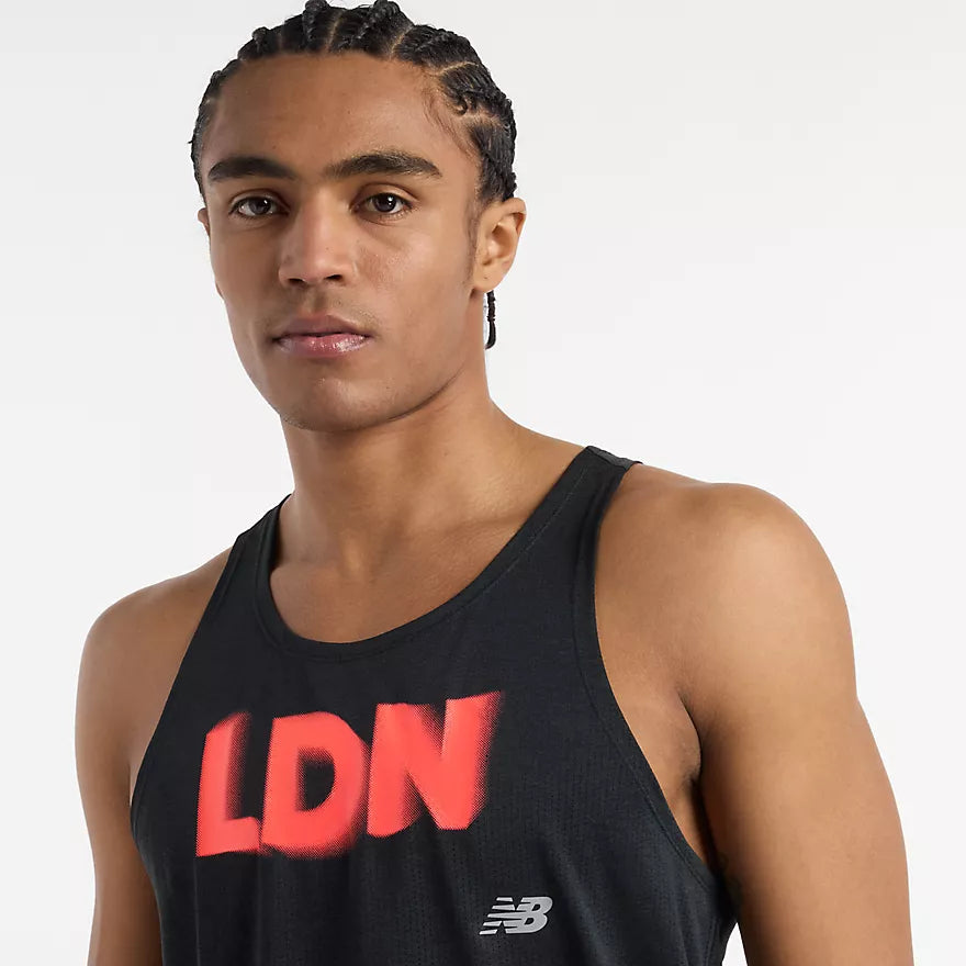 New Balance Men's London Edition Athletics Singlet