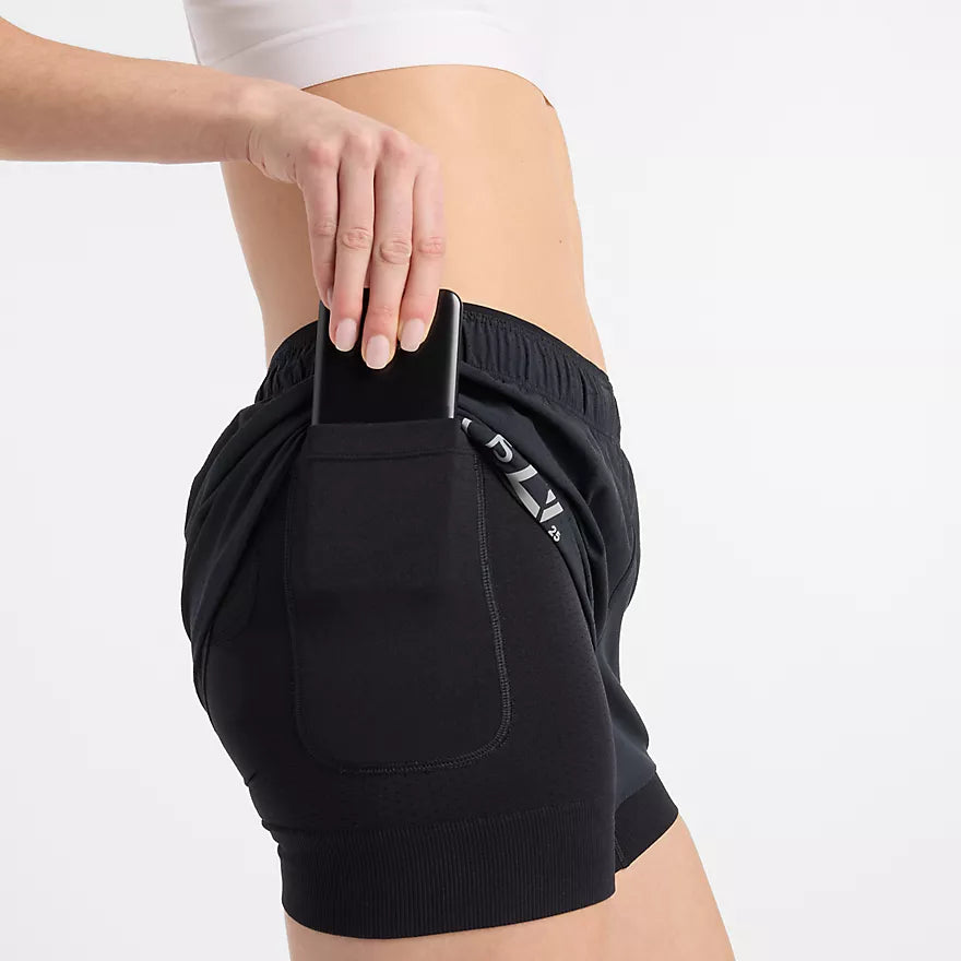 New Balance Women's London Edition RC 2-in-1 Short 3"