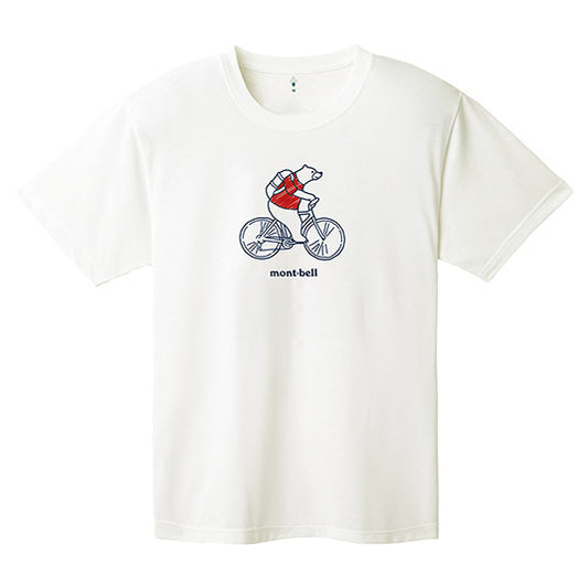 MONTBELL WICKRON TEE CYCLING BEAR