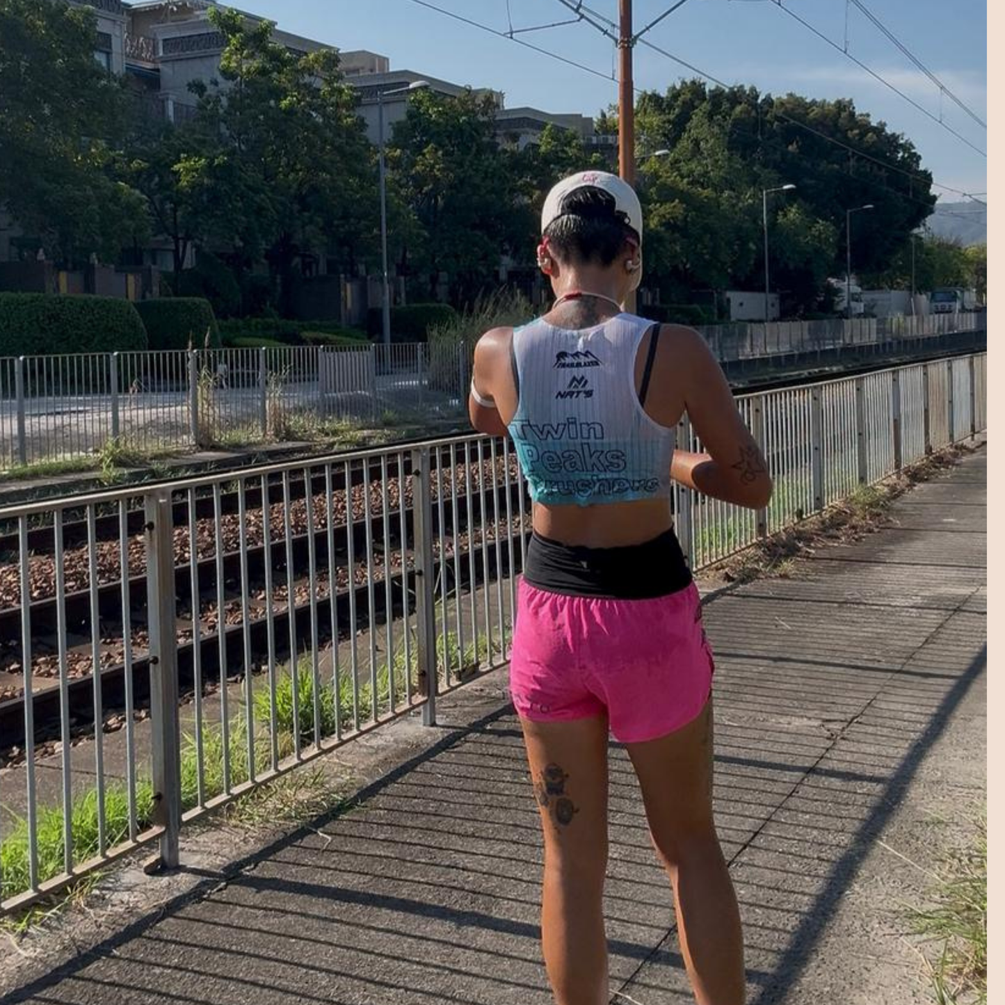 Trbzr Women's Race Crop Top