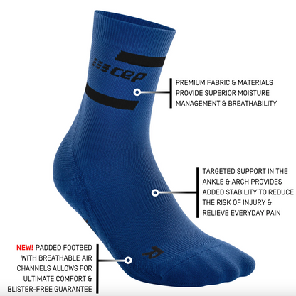 CEP Women's Run Socks V4 - mid cut