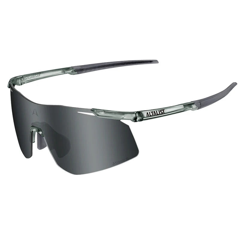 ALTALIST INTERCHANGEABLE SPORTS EYEWEAR(2IN1 VIV plus & ADV Photochromic Anti-Fog lens+Night Vision Clear lens)-HAYATE R3 運動太陽眼鏡 - 鍍膜變色防霧鏡片 + 夜用透明鏡片