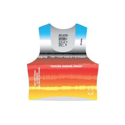 ARTY:ACTIVE Women's Race Crop Top