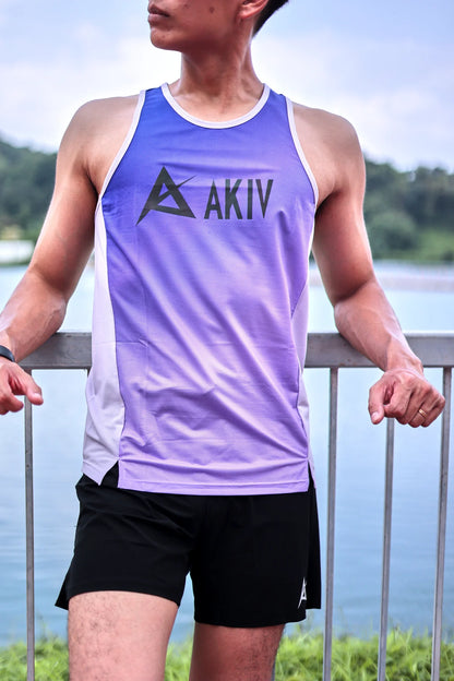 AKIV BREATHABLE RUNNING SINGLET UNISEX PPL