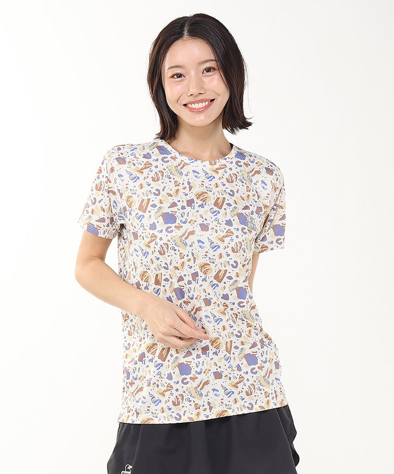 CHUMS Running Patterned T-Shirt