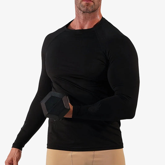 SA1NT Men's Compression LS Top