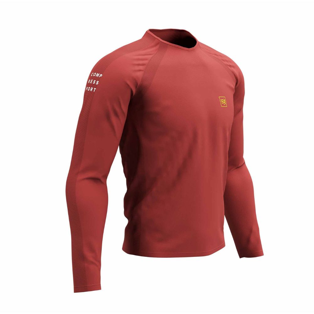 Compressport Men's Long Sleeves Training Tshirt