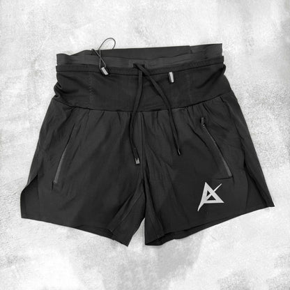 AKIV 2 in 1 Multi Pocket Tights Trail (Unisex) Shorts