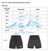 Akiv 2 in 1 Multi Pocket Running Shorts (Unisex) - 2 in 1 Tights Style(Green Limited Version)