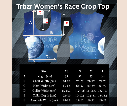 Trbzr Women's Race Crop Top