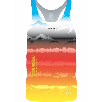ARTY:ACTIVE Unisex's Racing Cut Tank