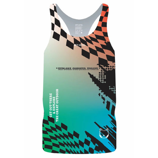 ARTY:ACTIVE Unisex's Racing Cut Tank