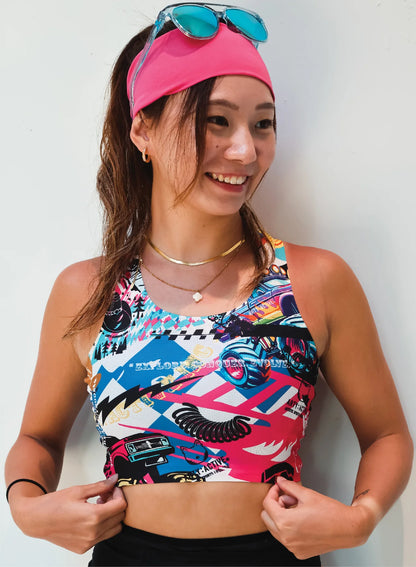 ARTY:ACTIVE Women's Race Crop Top