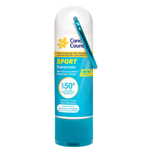 Cancer Council Sport Dry Touch Sunscreen SPF50+ 50ml
