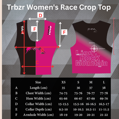 Trbzr Women's Race Crop Top