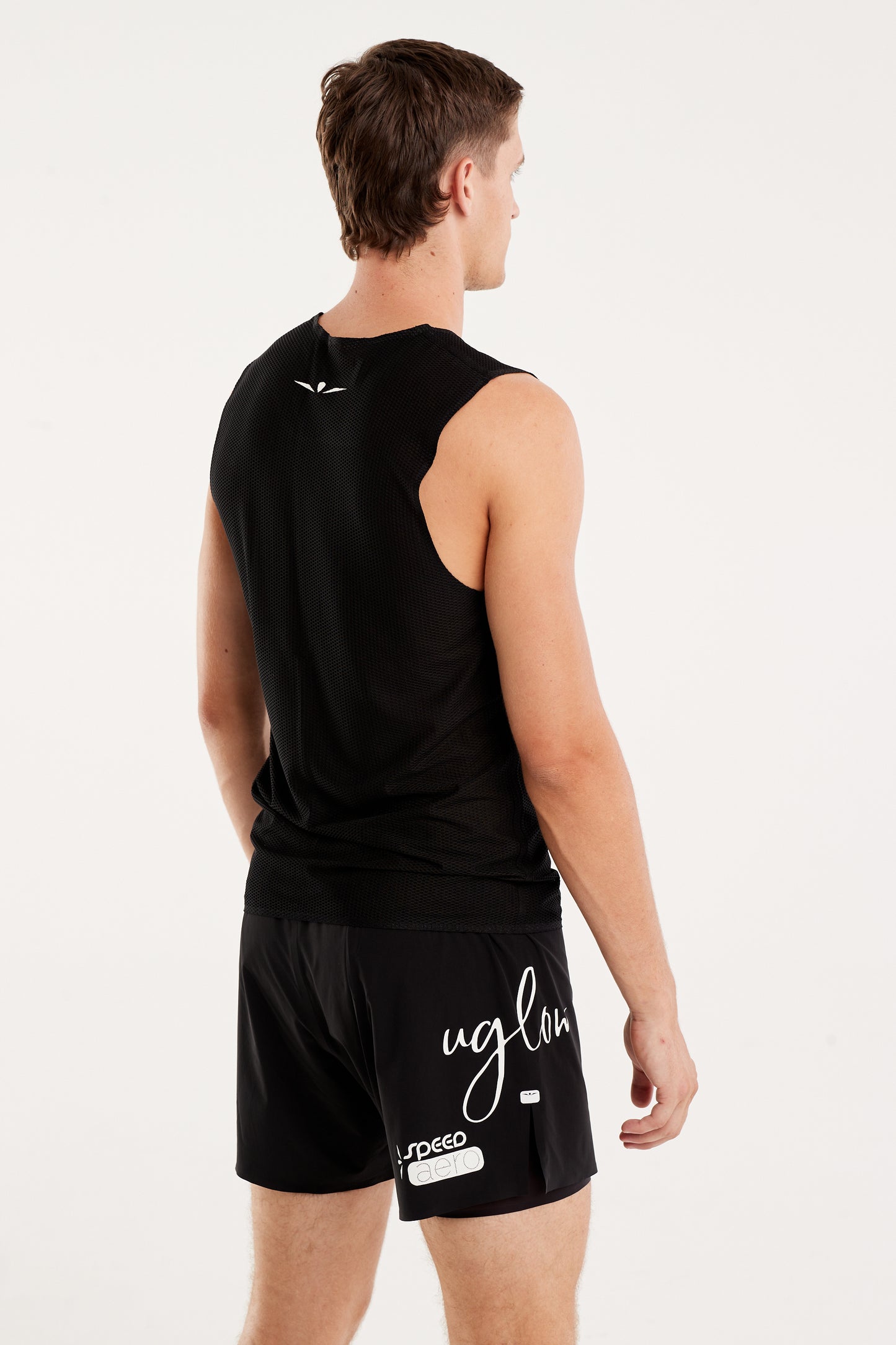 Uglow Men's Wide Top Tank (bubble mesh AERO)