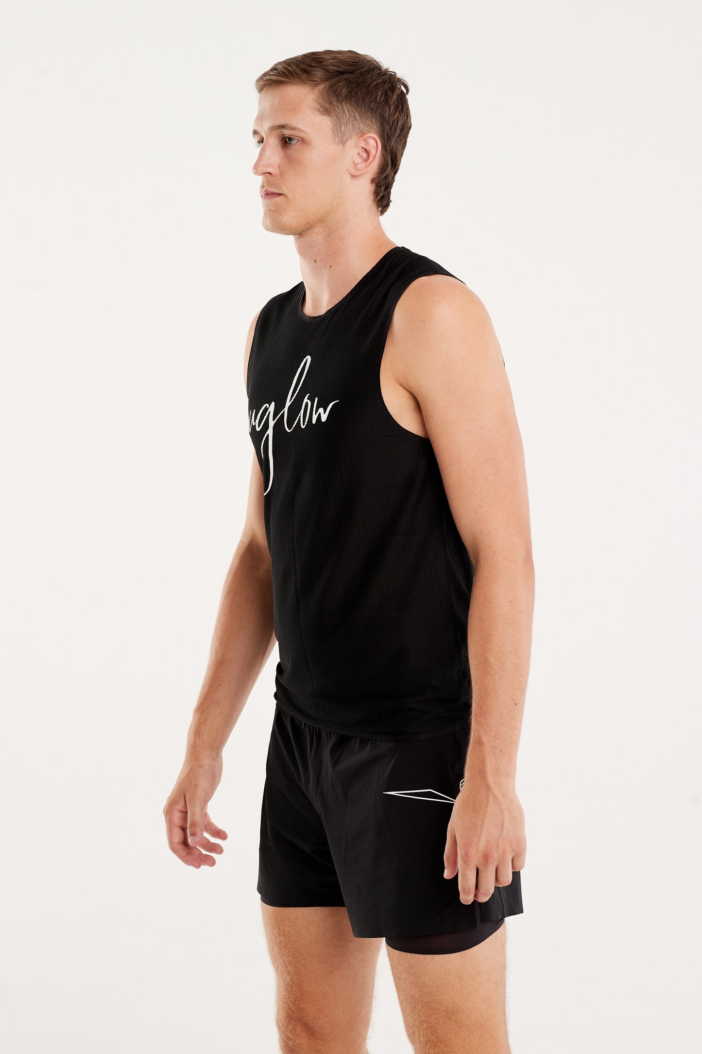 Uglow Men's Wide Top Tank (bubble mesh AERO)