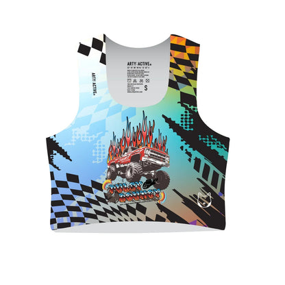 ARTY:ACTIVE Women's Race Crop Top