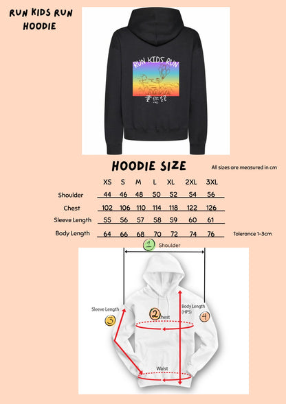 Run Kids Run 童您跑 Hoodie 【Preorder ETA 1 week】