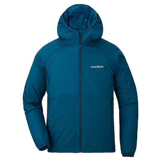 MONTBELL Men's UL STRETCH WIND HOODED JACKET