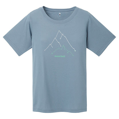 Montbell Women's WICKRON TEE PEAK