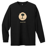 MONTBELL WICKRON LONG SLEEVE TEE MONTA BEAR FACE