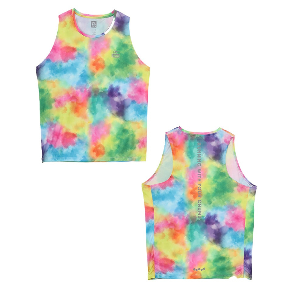 CHUMS Women's Running Patterned Sleeveless Shirt