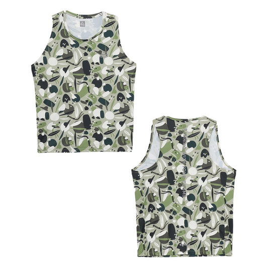 CHUMS Running Patterned Sleeveless Shirt