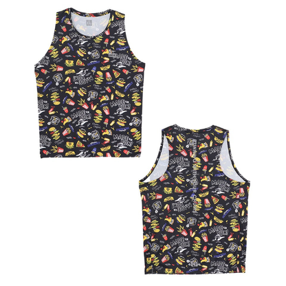 CHUMS Women's Running Patterned Sleeveless Shirt