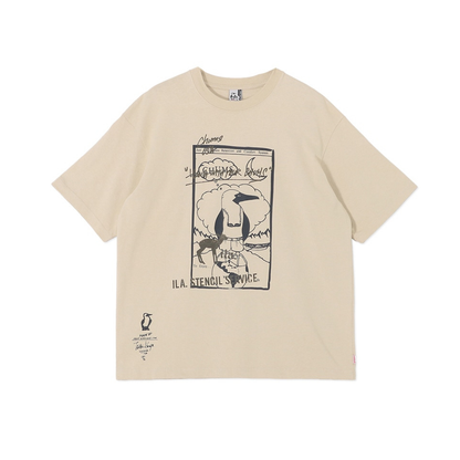 CHUMS Women's 守矢努 OLD BOOBY T-SHIRT