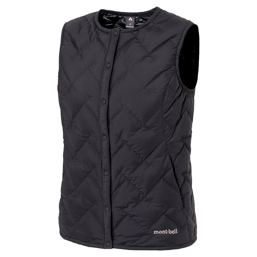 MONTBELL Women's SUPERIOR DOWN ROUND NECK VEST