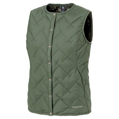 MONTBELL Women's SUPERIOR DOWN ROUND NECK VEST