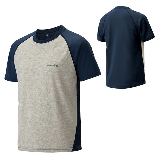 MONTBELL MEN's WICKRON RAGLAN TEE