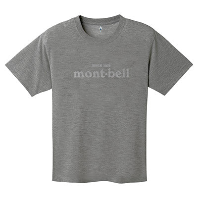 MONTBELL WICKRON TEE EMBOSSED LOGO