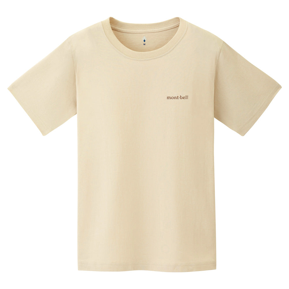 Montbell Men's PEAR SKIN COTTON TEE