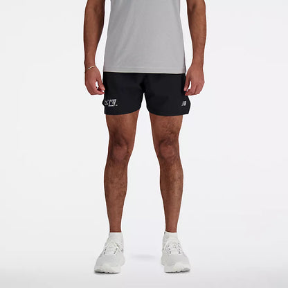 New Balance Men's London Edition Printed RC Seamless Short 5 Inch