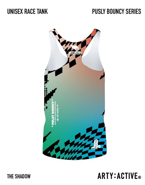 ARTY:ACTIVE Unisex's Racing Cut Tank