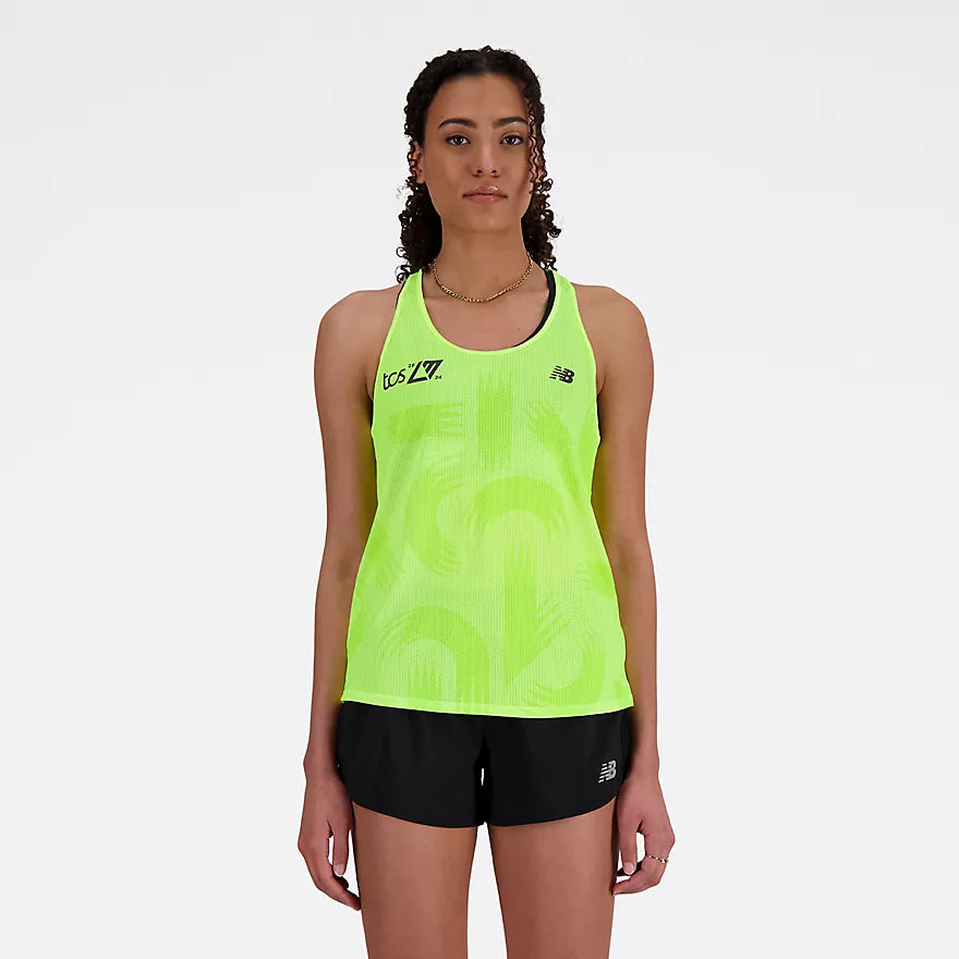 New Balance Women's London Edition Printed NB Athletics Tank