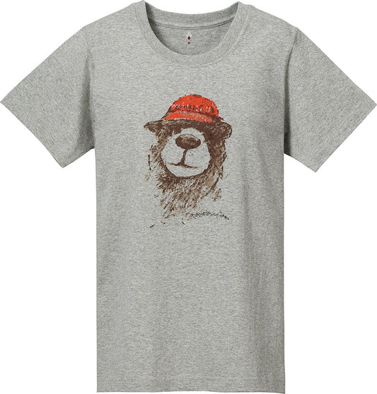 MONTBELL PEAR SKIN COTTON TEE KUMA WS