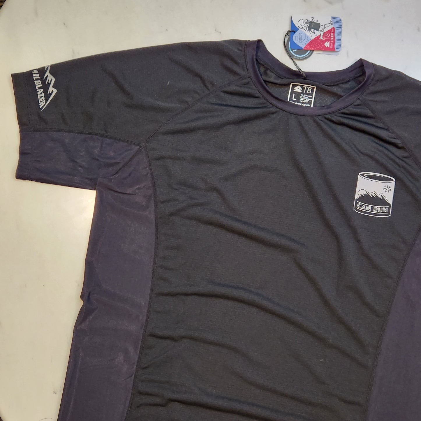 CAN RUN x T8 Men's Iced Tee